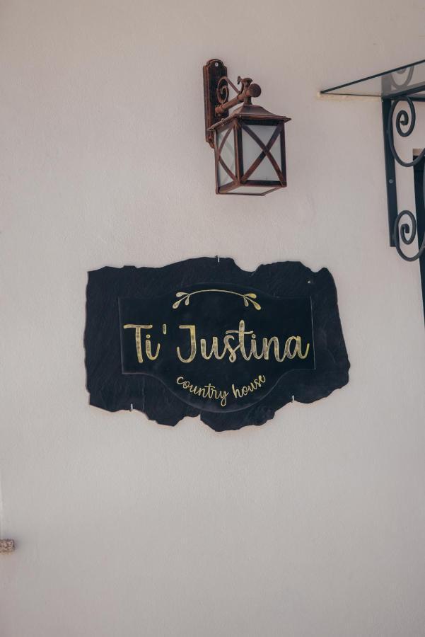 Ti'Justina Country House Rossas Extérieur photo